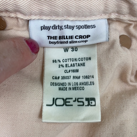 Joes Jeans The Billie Crop Distressed Jeans - Picture 13 of 15